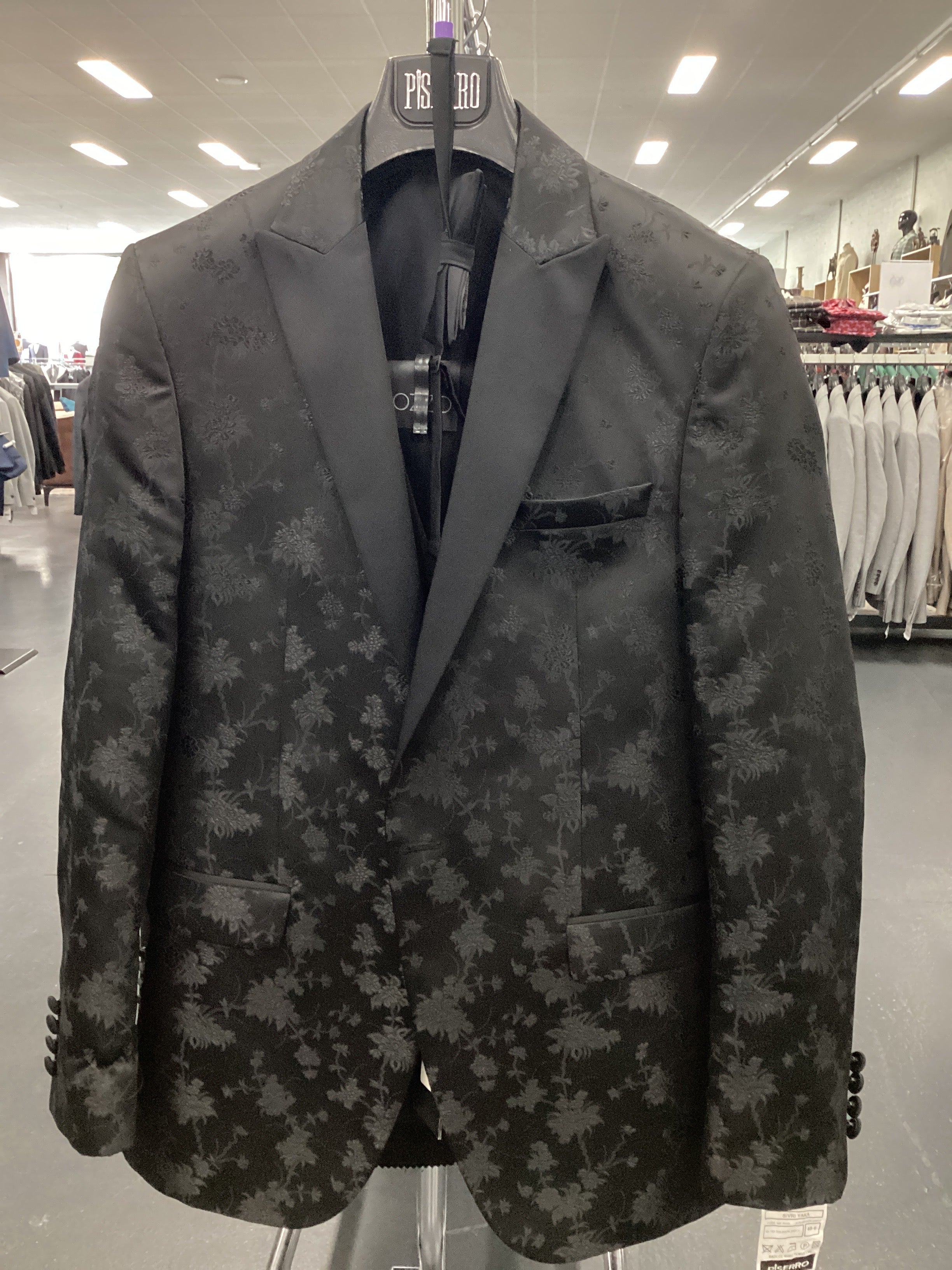 Piserro Men’s Three-Piece Suits + Bow tie