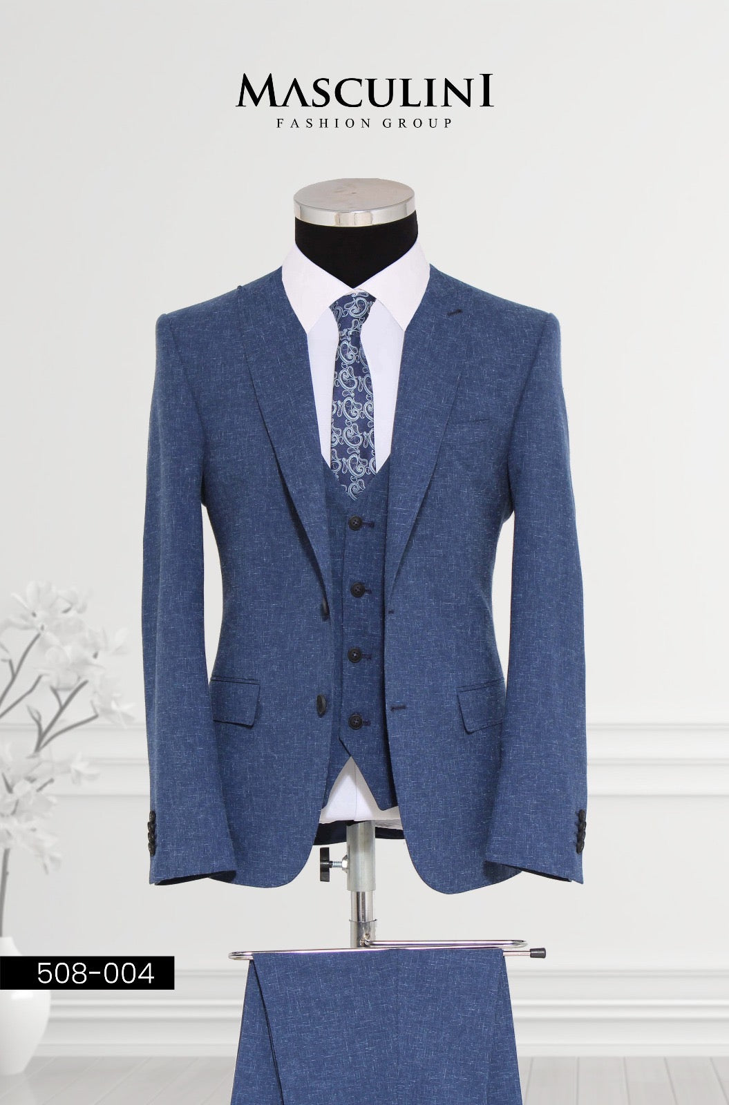 Musculini Men’s-Three Piece suit