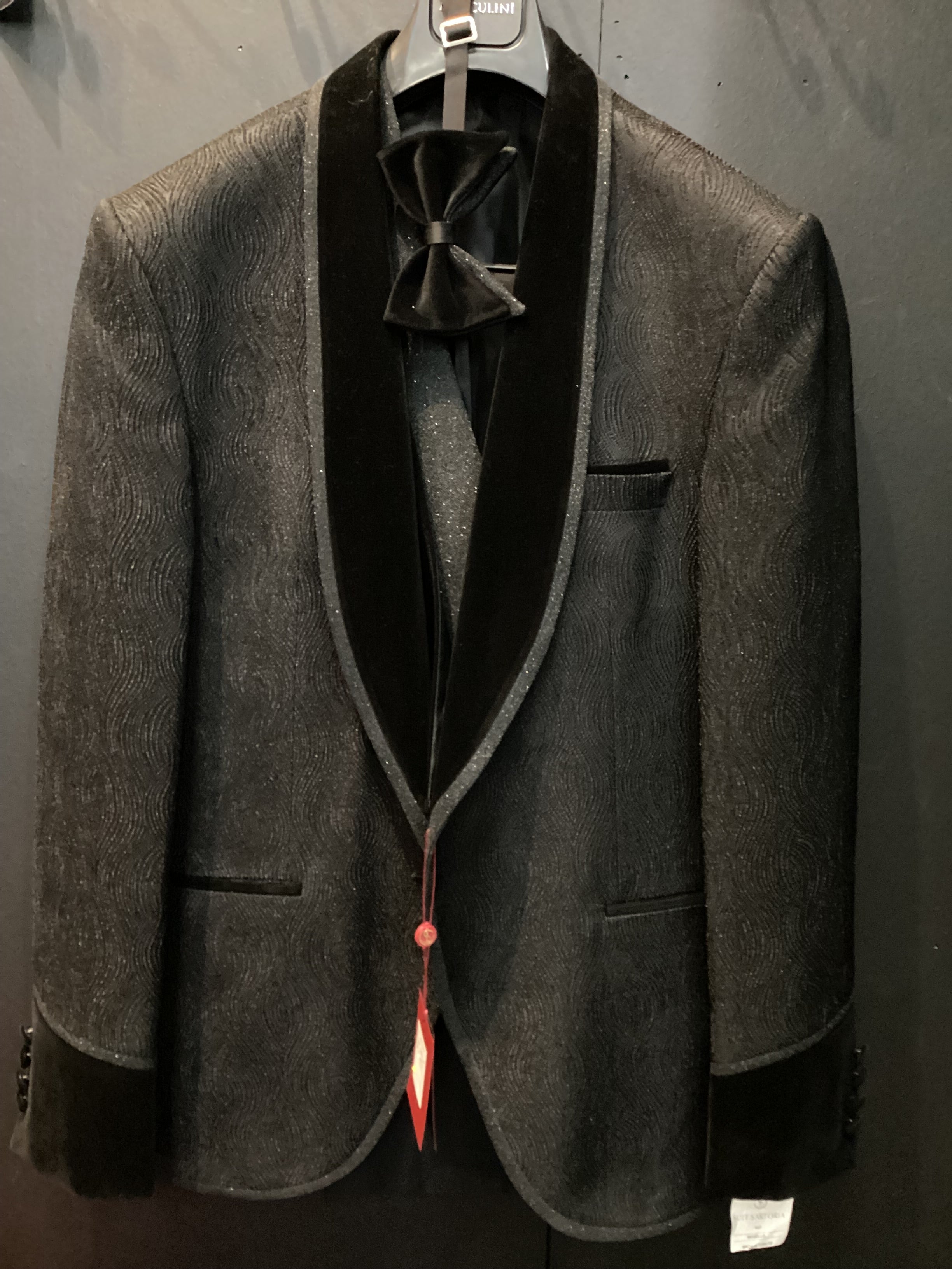 Sartoria Cerimonia Men’s Three-piece Suit + Bow Tie