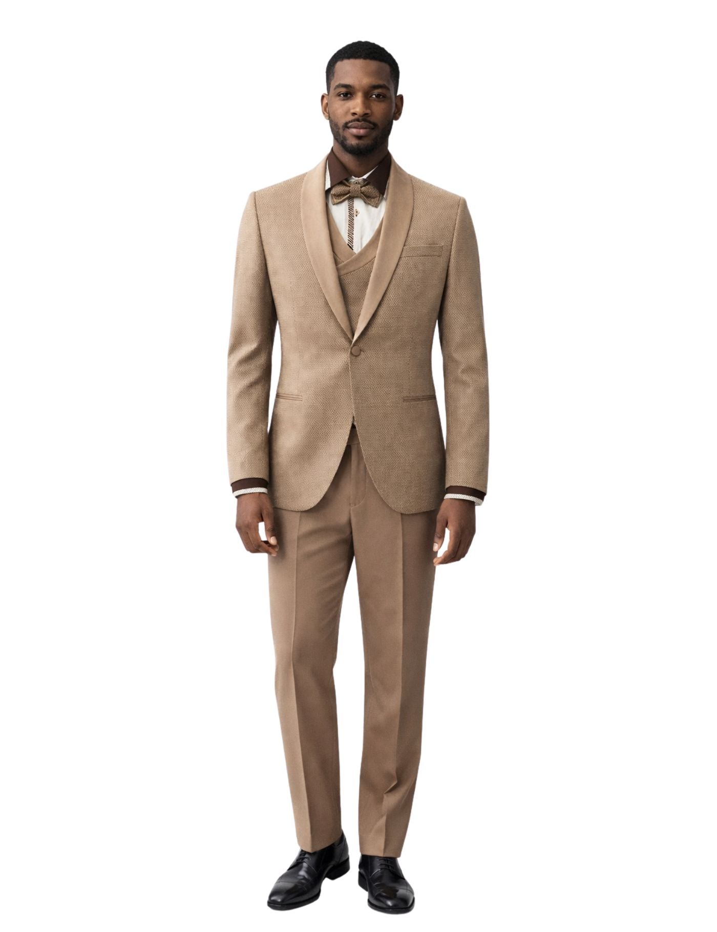 Baggi Men’s Three-Piece Suit + Bow tie. (FFF)