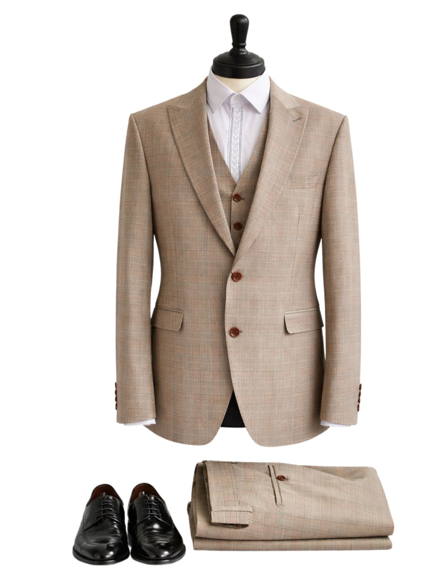 Cengizhan baybars Men’s Three-Piece Suits.(FFF)