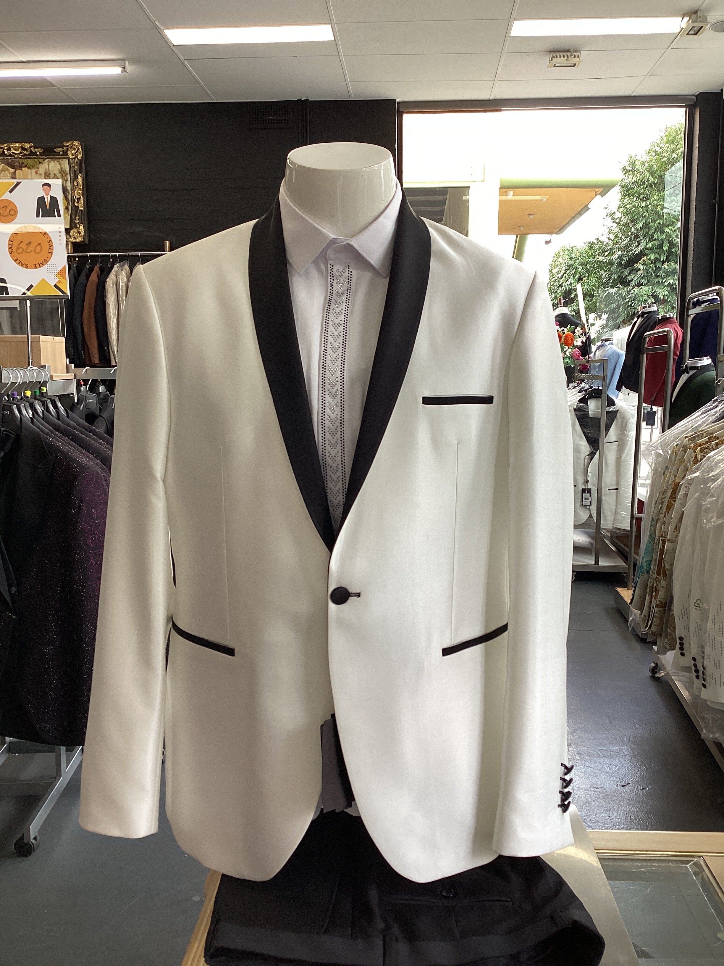 Prestige Men’s Three-Piece Suit