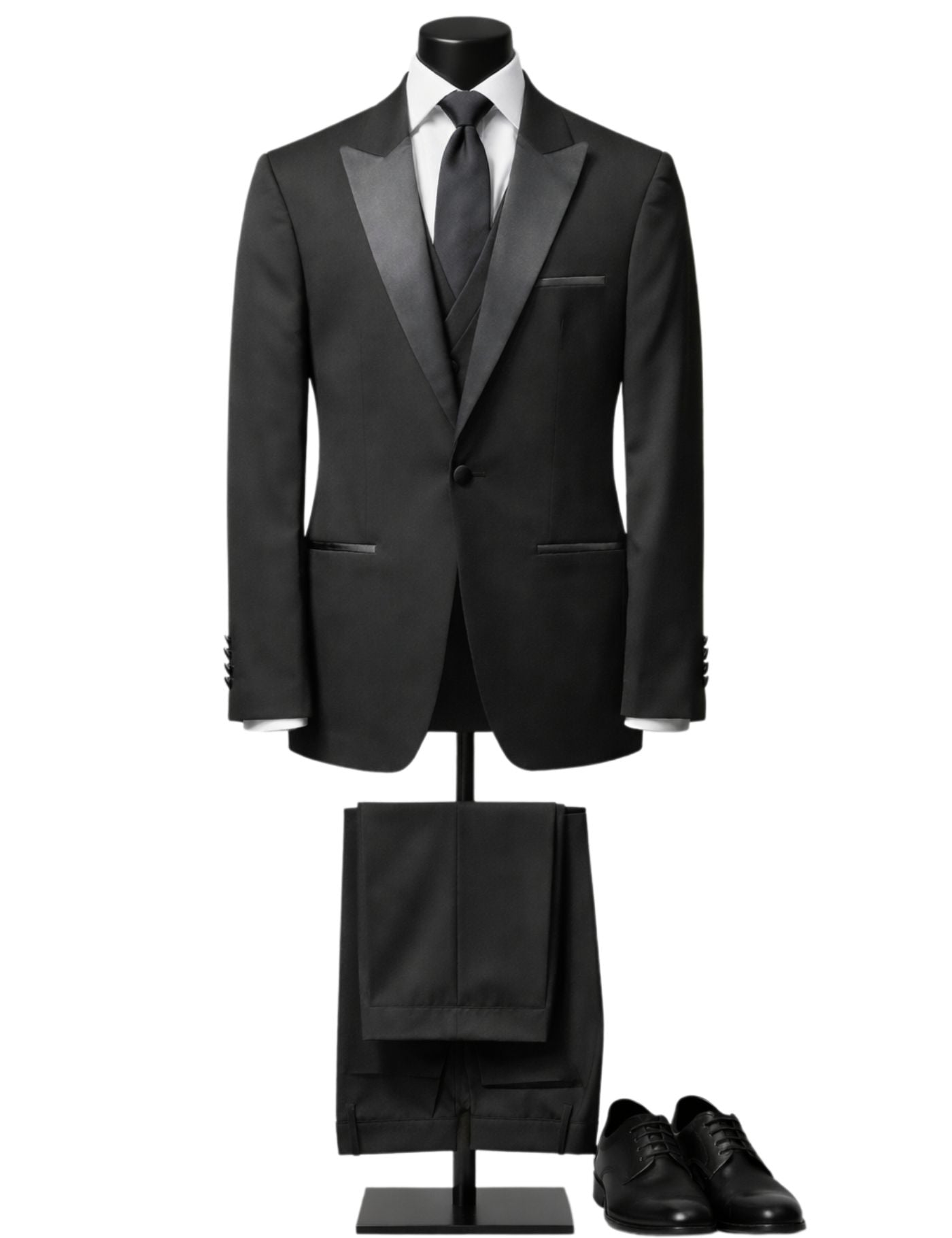 Edgers Men’s Three-Piece Suit + Bow Tie. (FFF)